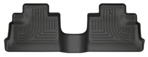 Jeep Wrangler Floor Liners - Rear - Husky Liners - WeatherBeater - Black - `11-`12